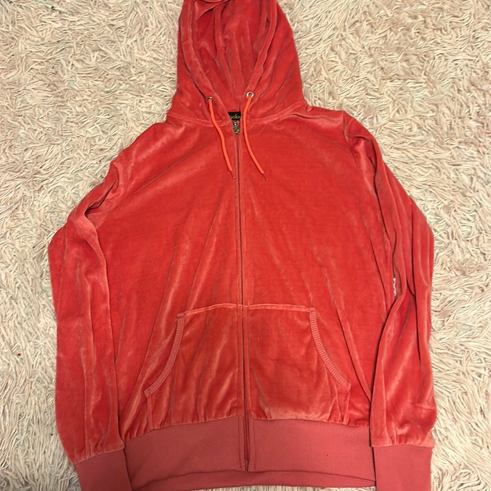 y2k velvet hot pink dip up, great quality